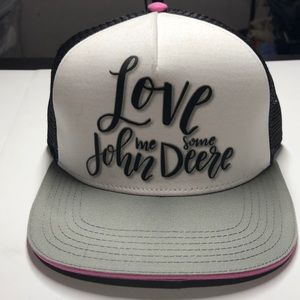 John Deere trucker mesh SnapBack hat